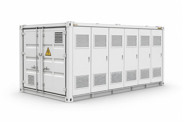 BESS container enclosure